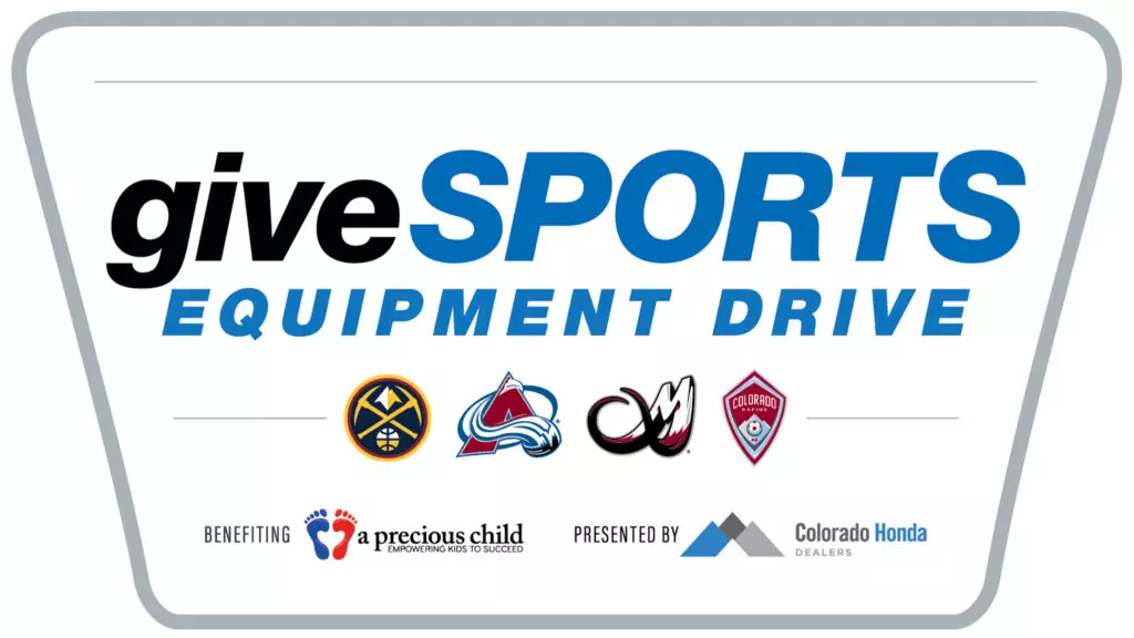 13th annual giveSPORTS Equipment Drive Logo