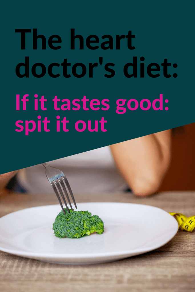 the heart doctor's diet pin