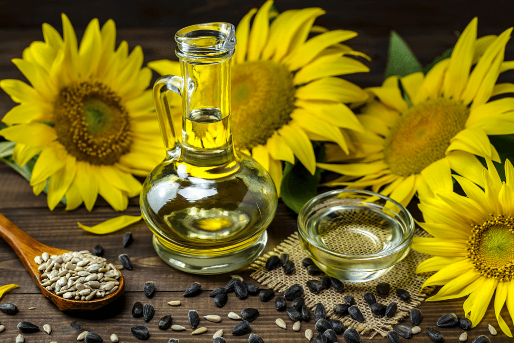 sunflower seeds and oil